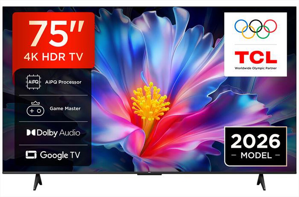 Immagine del prodotto TCL - Smart TV LED 4K 75" 75P6L-Nero