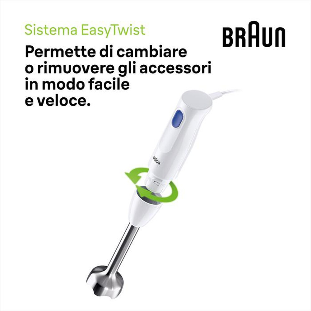 Immagine del prodotto BRAUN - Minipimer MultiQuick 1 MQ10.202MWH