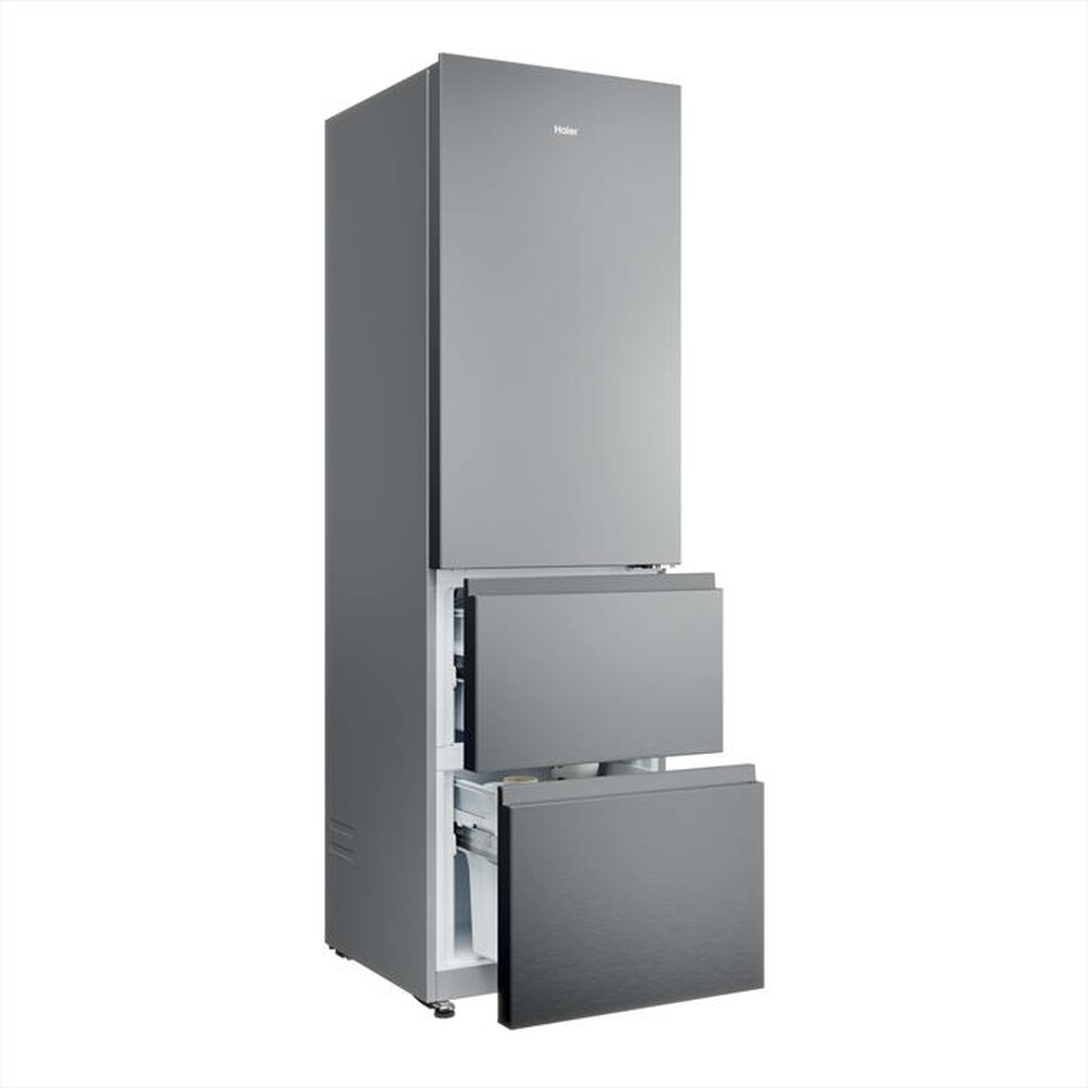 Immagine del prodotto HAIER - Frigorifero combinato HTR3518ENMX Classe E 303 lt-Acciaio inox