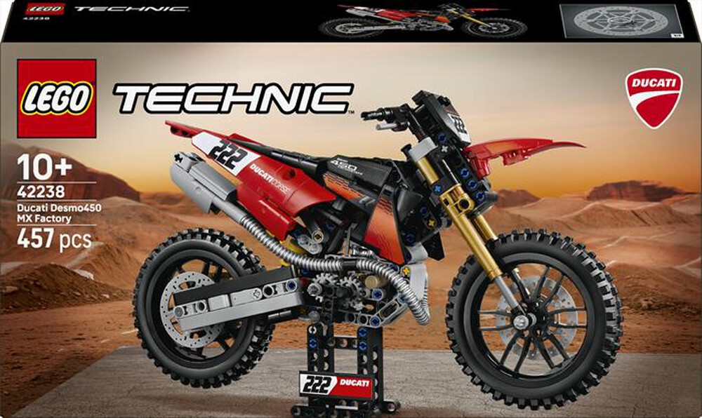 Immagine del prodotto LEGO - TECHNIC Moto Ducati Desmo450 MX Factory - 42238