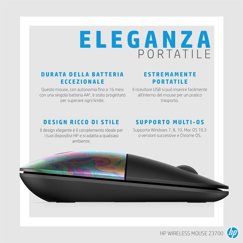 Immagine del prodotto HP - Z3700 WIFI MOUSE-Gold