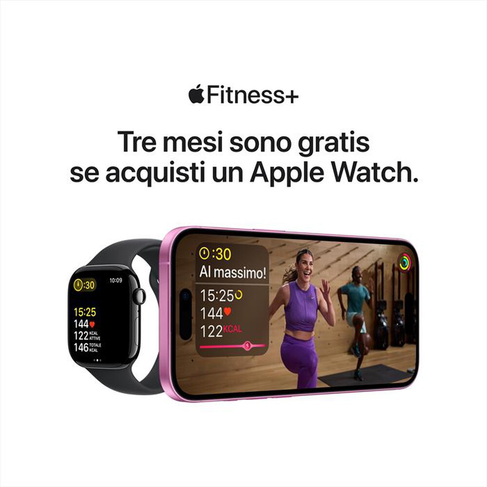 Immagine del prodotto APPLE - Watch SE GPS + Cellular 44mm Cassa Alluminio-Argento - Sport Loop Azzurro