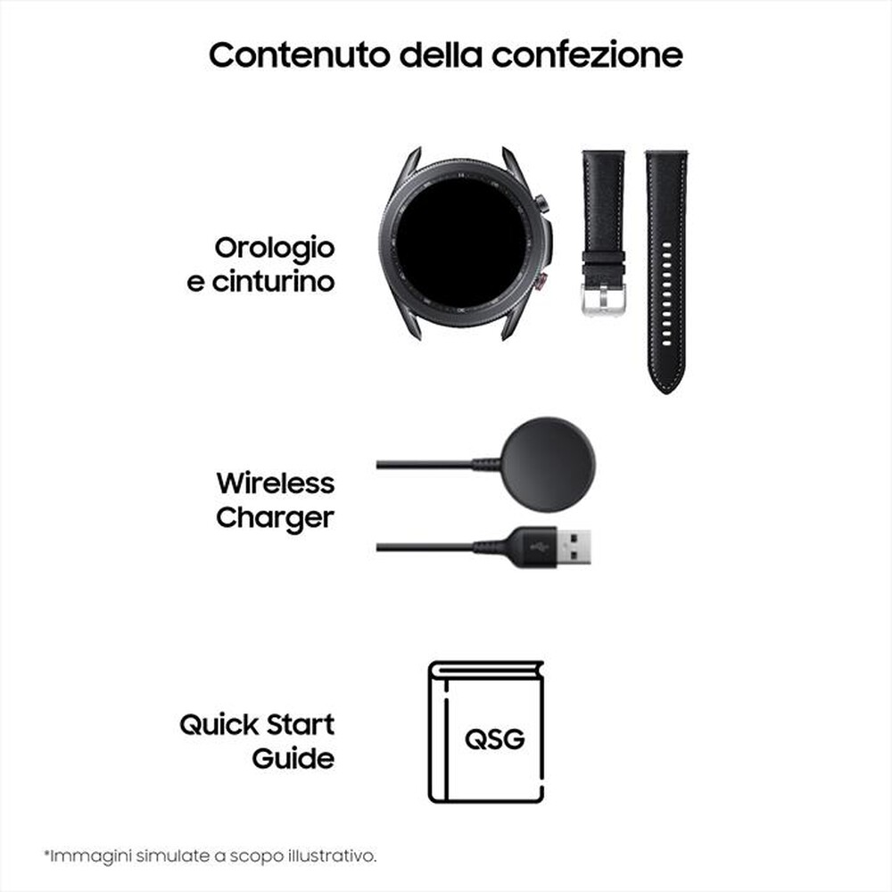 Immagine del prodotto SAMSUNG - GALAXY WATCH3 41MM BT-Mystic Silver