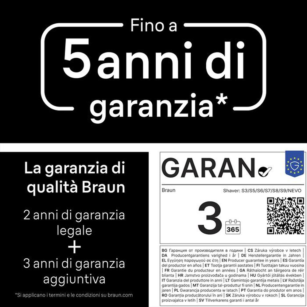 Immagine del prodotto BRAUN - Rasoio SHAVER 52-B1650S-BLU