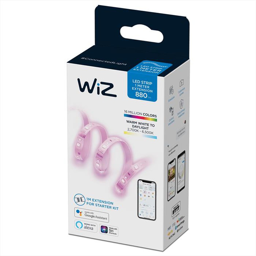 Immagine del prodotto WIZ - COLOR STARTERKIT LIGHTSTRIP EXTENSION 1M-Luce bianca e colorata