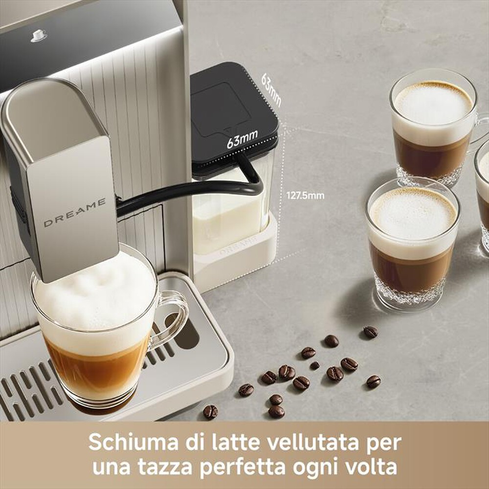 Immagine del prodotto DREAME - Macchina da caff&egrave; automatica ECCELUXE SLIMVIM-Bianco