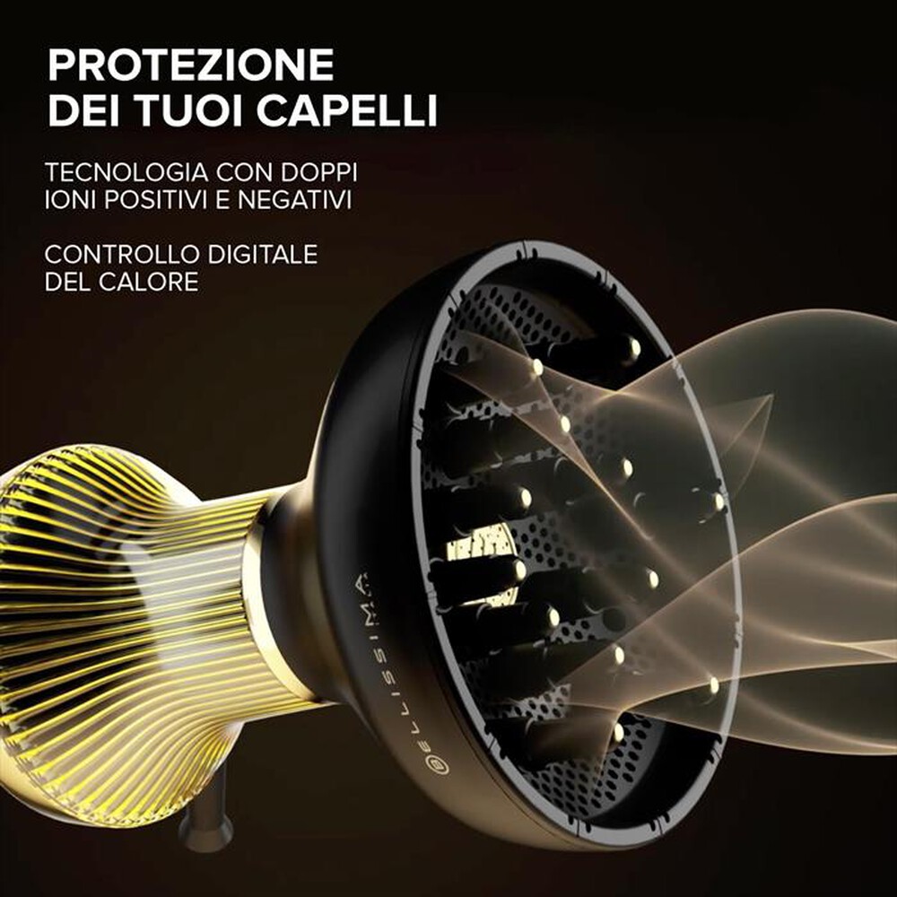Immagine del prodotto BELLISSIMA IMETEC - DIFFUSORE AD ARIA CALDA DIFFON SUPREME-Nero, Oro