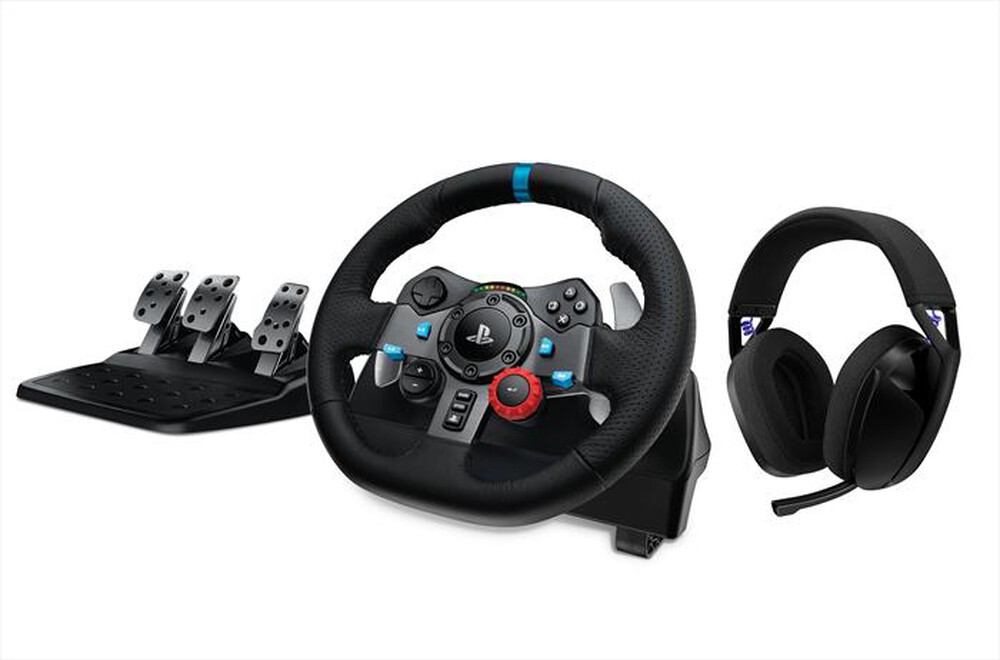 Immagine del prodotto LOGITECH - Volante G29 + Cuffia G321 LIGHTSPEED-Nero