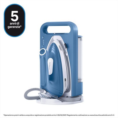 BRAUN - UPSTYLE 2 Sistema stirante potente IS2745BL-Azzurro
