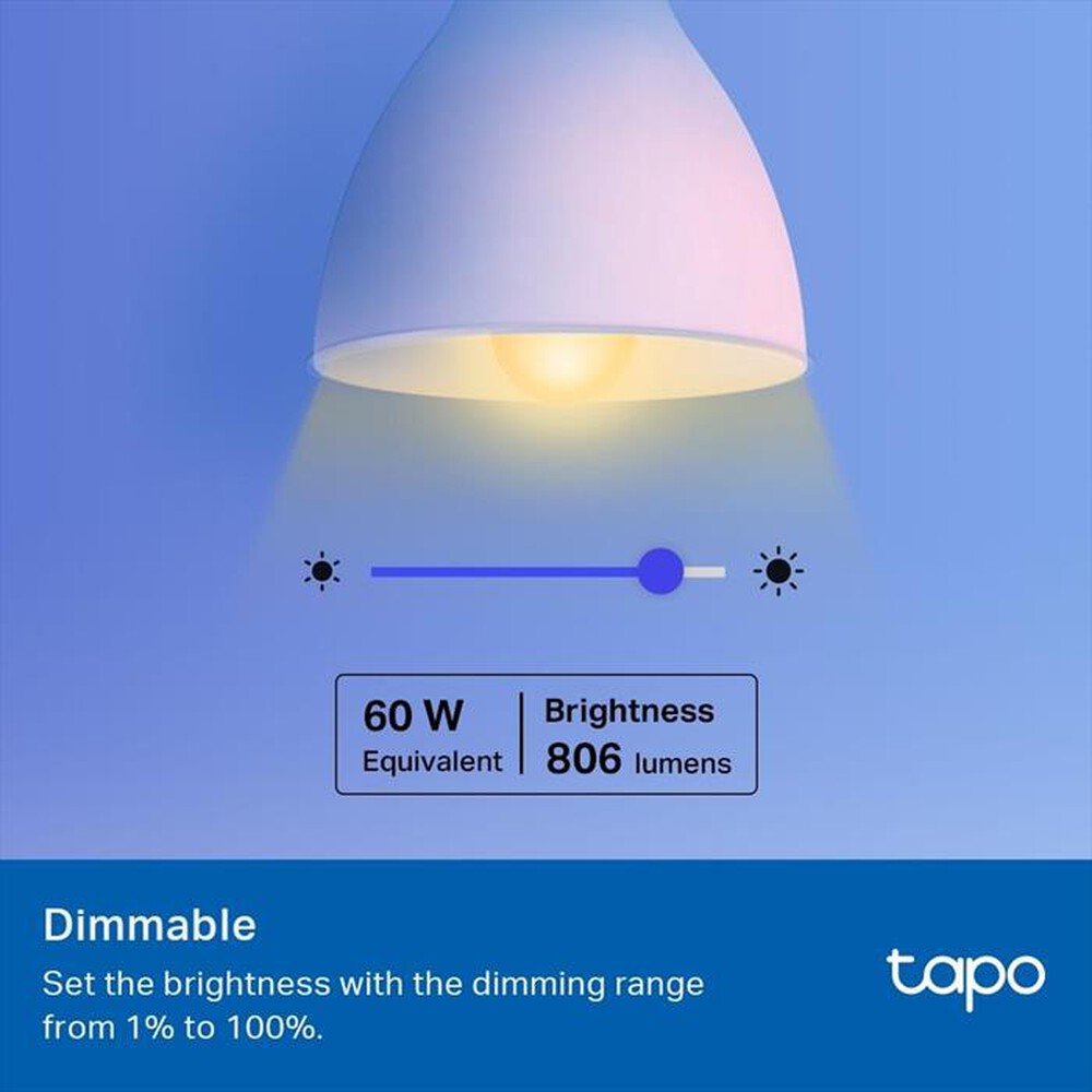 Immagine del prodotto TP-LINK - TL13 MULTI-COLOR SMART WI-FI LIGHT BULB