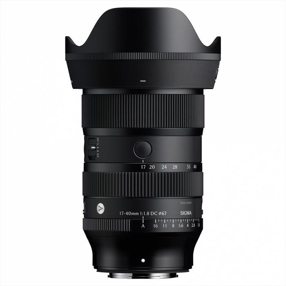 Immagine del prodotto SIGMA - Obiettivo zoom 17-40/1.8 (A) DC FUJI X-MOUNT-Nero