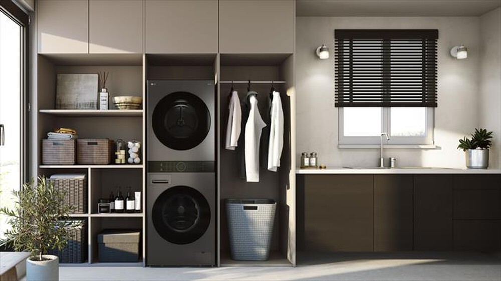 Immagine del prodotto LG - Lavasciuga WASHTOWER WT1210BBF 12/10 Kg Classe A-Platinum Black