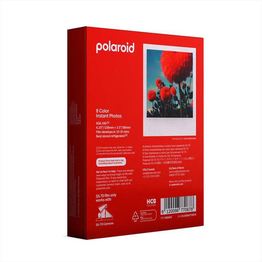 Immagine del prodotto POLAROID - COLOR FILM PER SX-70-Color