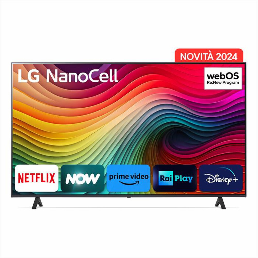 LG - Smart TV NanoCell Serie 82 UHD 4K 55" 55NANO82T6B-Marrone