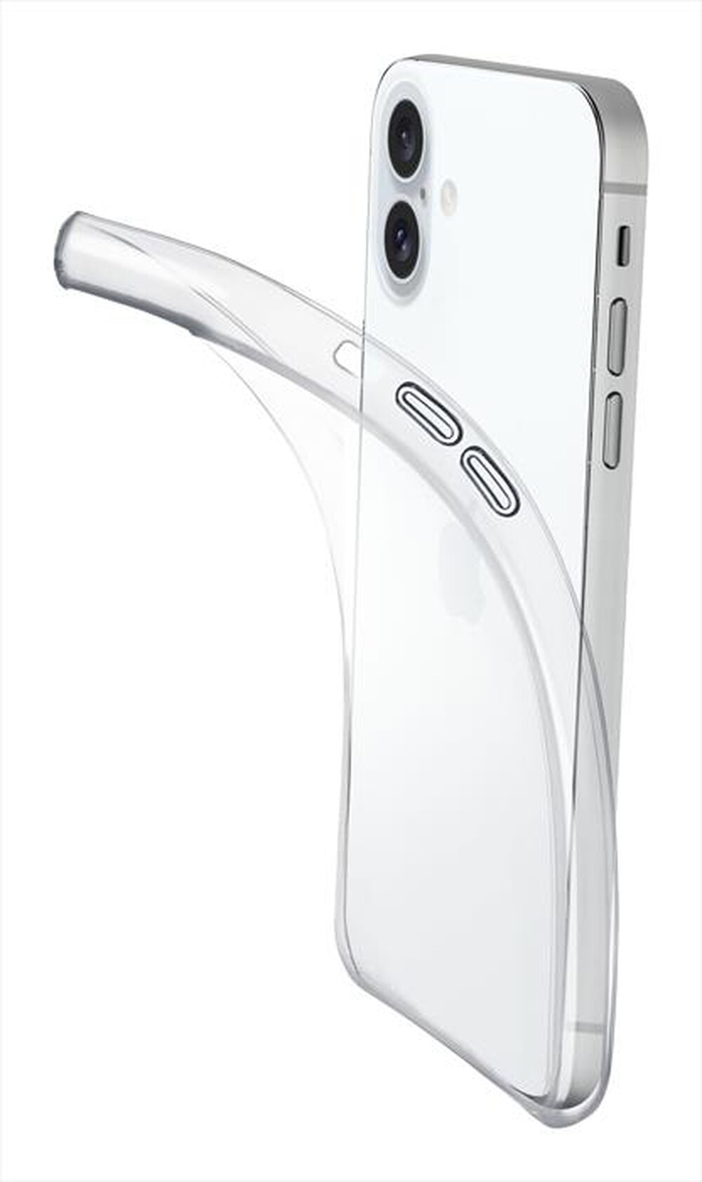 CELLULARLINE - Cover case FINE per iPhone 16 Plus-Transparent