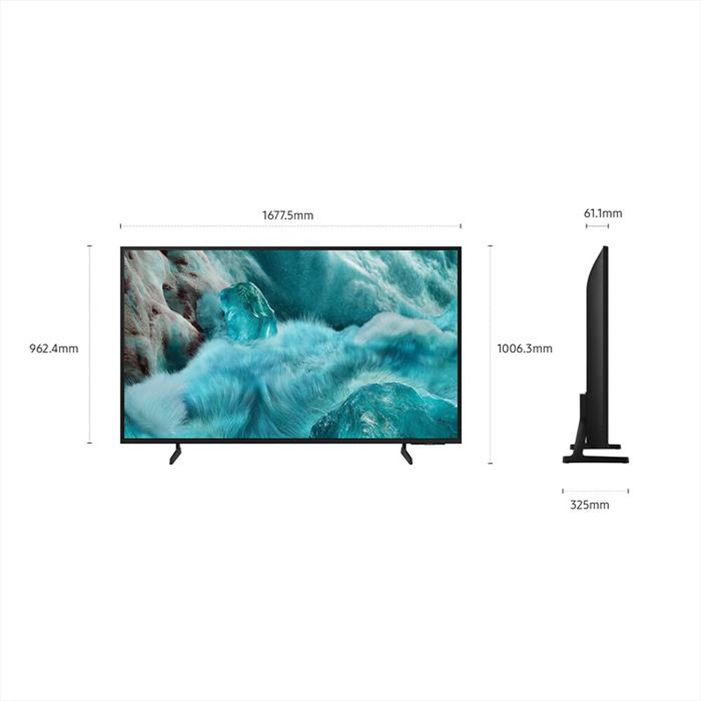 Immagine del prodotto SAMSUNG - Smart TV Q-LED FHD 75" QE75Q7FAAUXZT-Black
