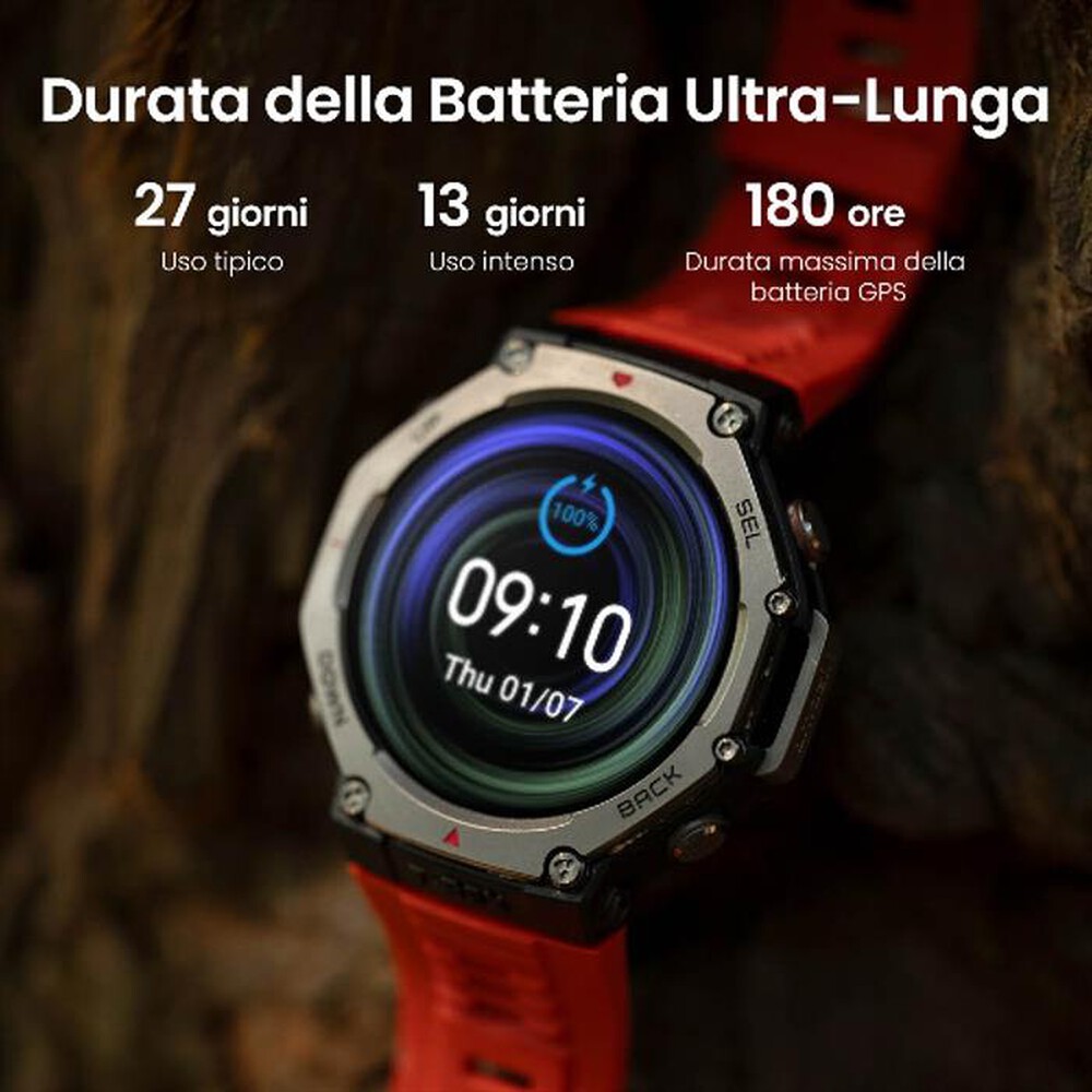 Immagine del prodotto AMAZFIT - Smartwatch T-REX 3-Onyx Black
