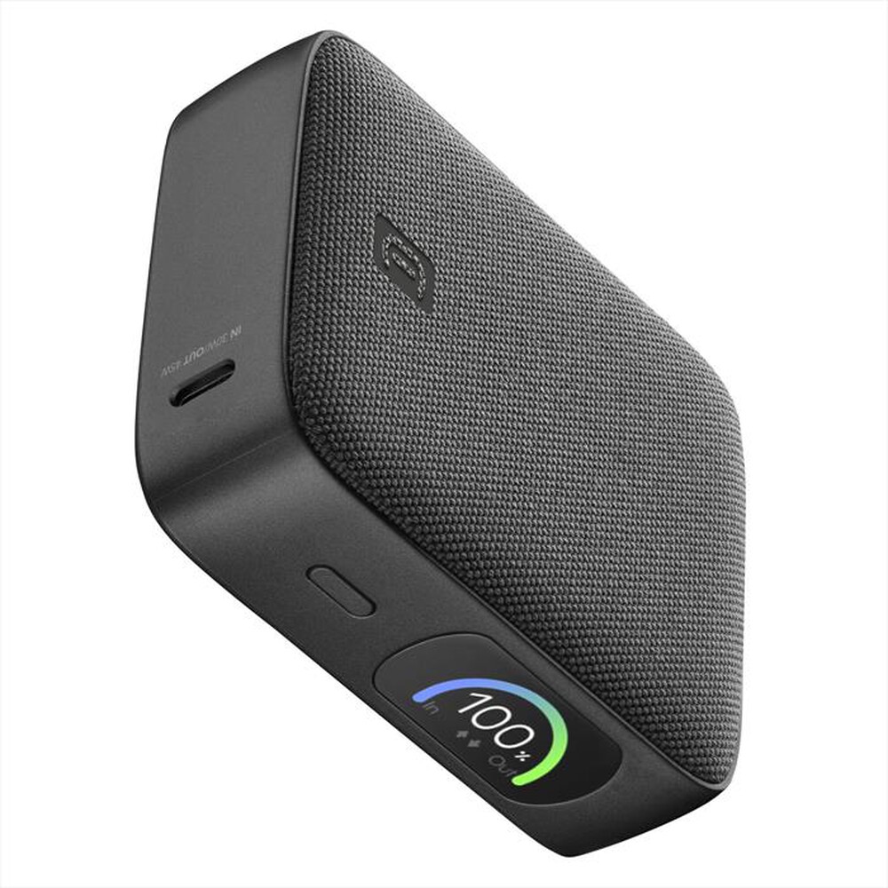 Immagine del prodotto CELLULARLINE - Power Bank 10000 mAh POWERVIEW IQ-Nero