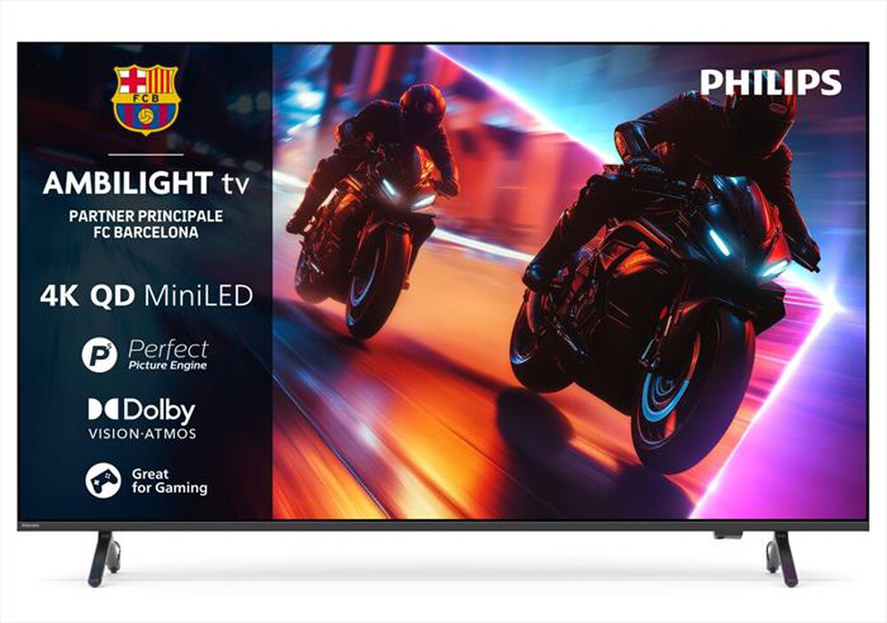 PHILIPS - Smart TV MINI LED UHD 4K 65" 65MLED920/12-Black