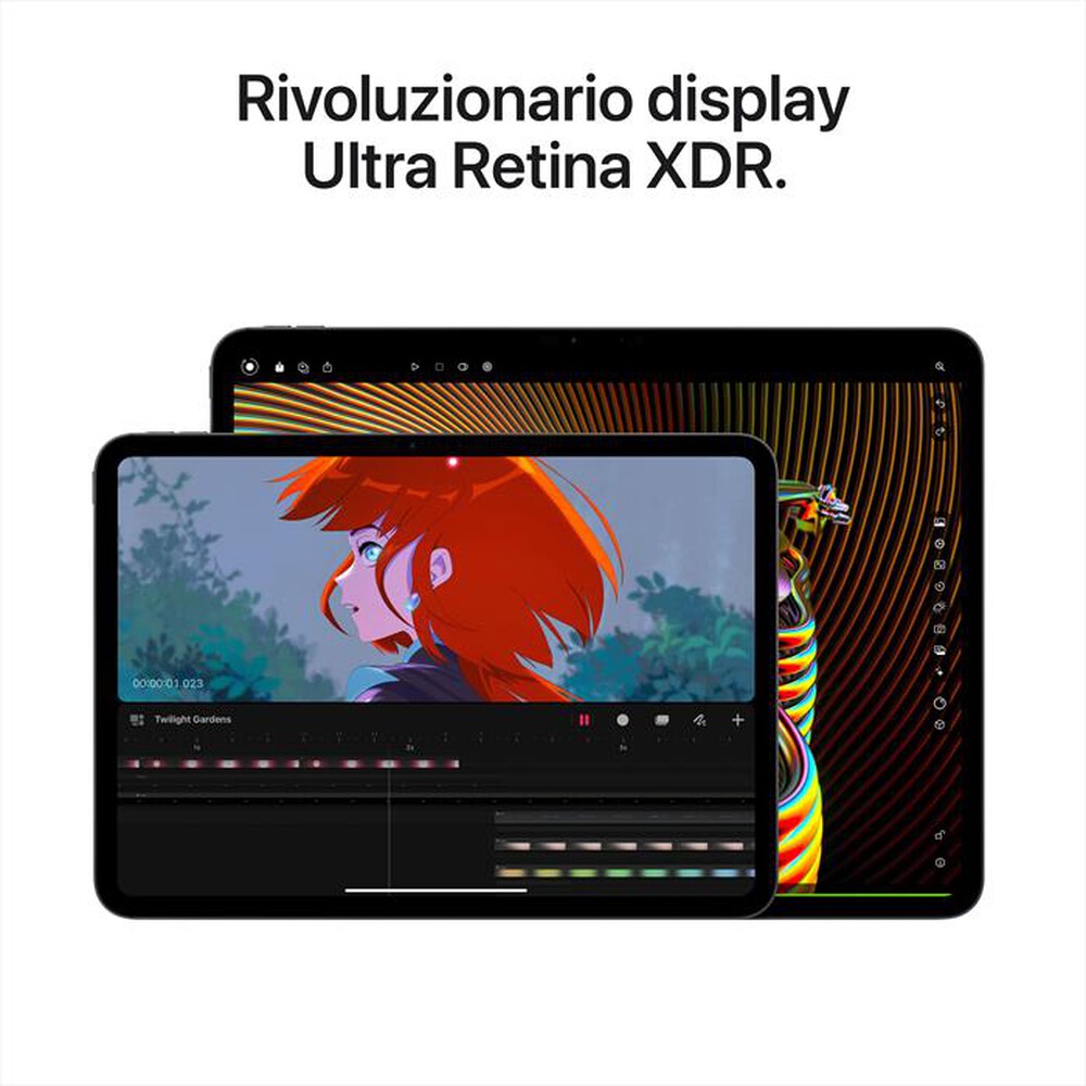 Immagine del prodotto APPLE - iPad Pro 13'' Wi-Fi + Cellular 2TB Nano-texture-NeroSiderale