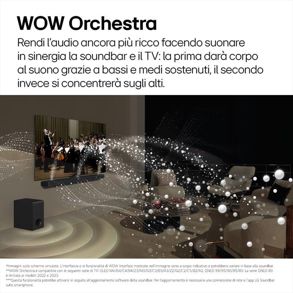 Immagine del prodotto LG - Soundbar S70TY-Black