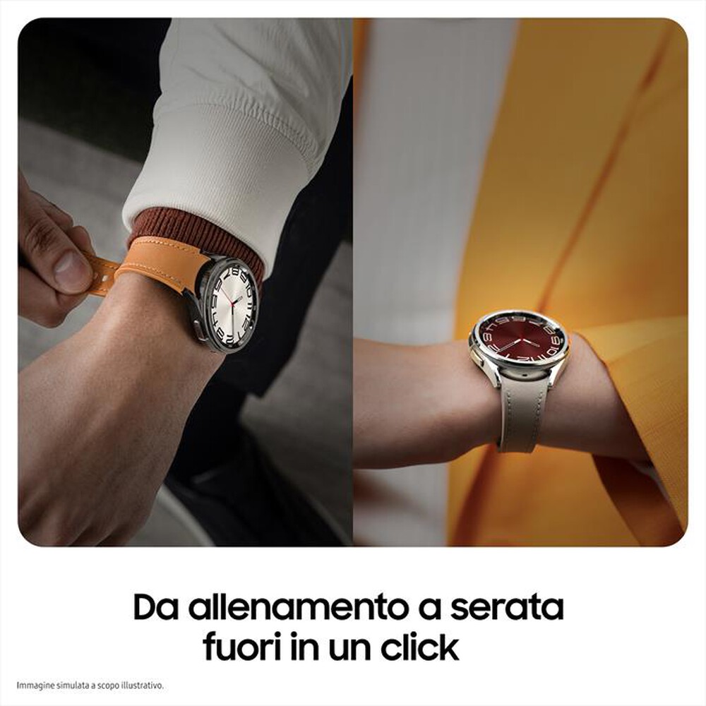 Immagine del prodotto SAMSUNG - Galaxy Watch6 Classic 47mm-Silver