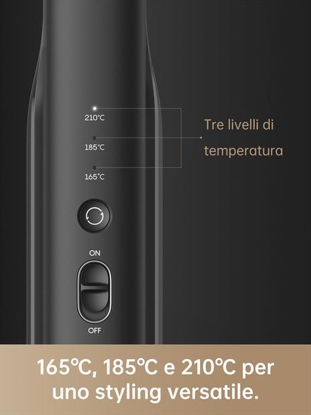 Immagine del prodotto DREAME - Piastra per capelli HAIR GLAMOUR-Nero