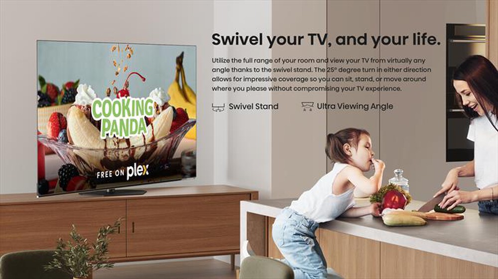 Immagine del prodotto HISENSE - Smart TV OLED 65" 4K Ultra HD 65A86N 120Hz-NERO
