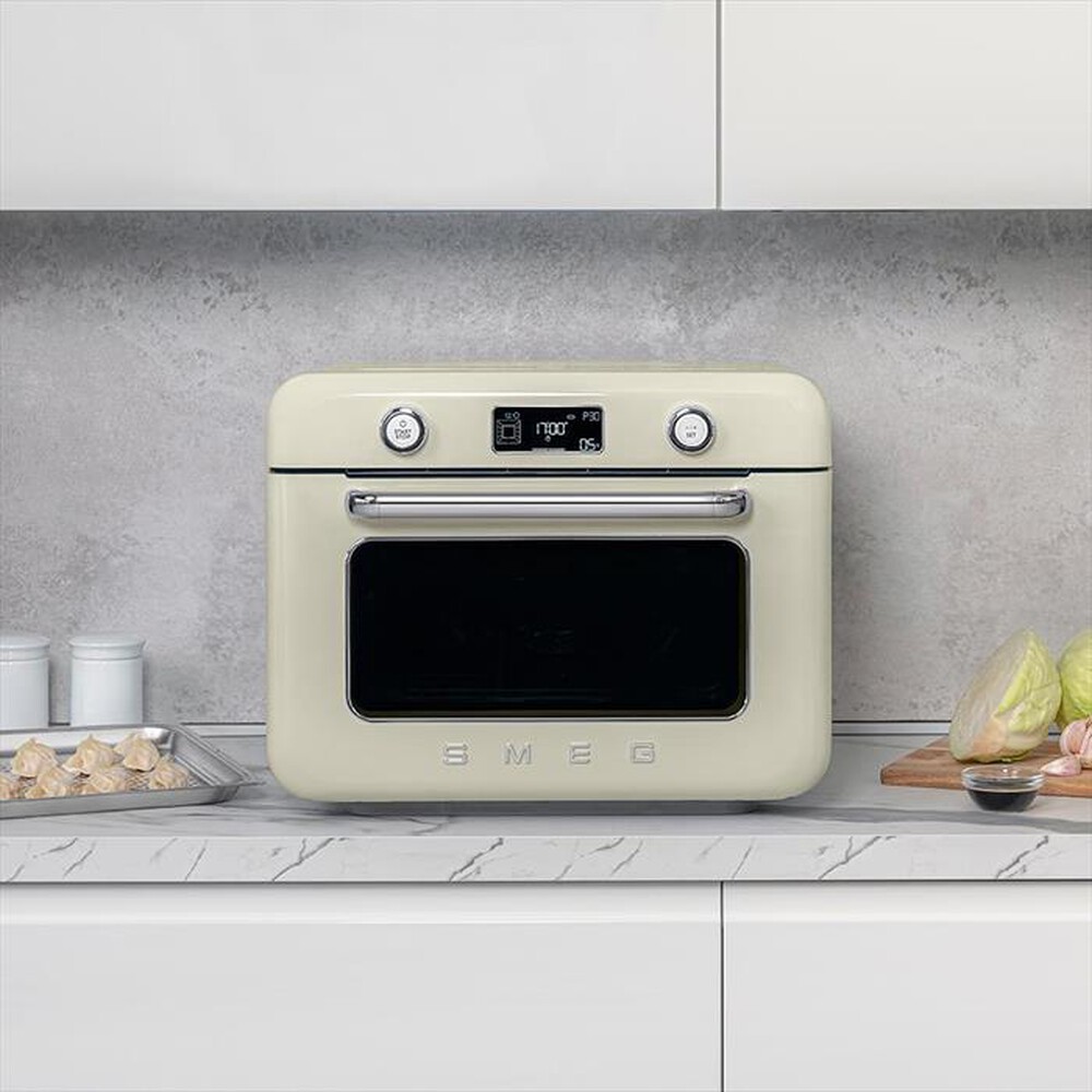 Immagine del prodotto SMEG - Forno combinato a vapore da appoggio COF01CREU-Panna
