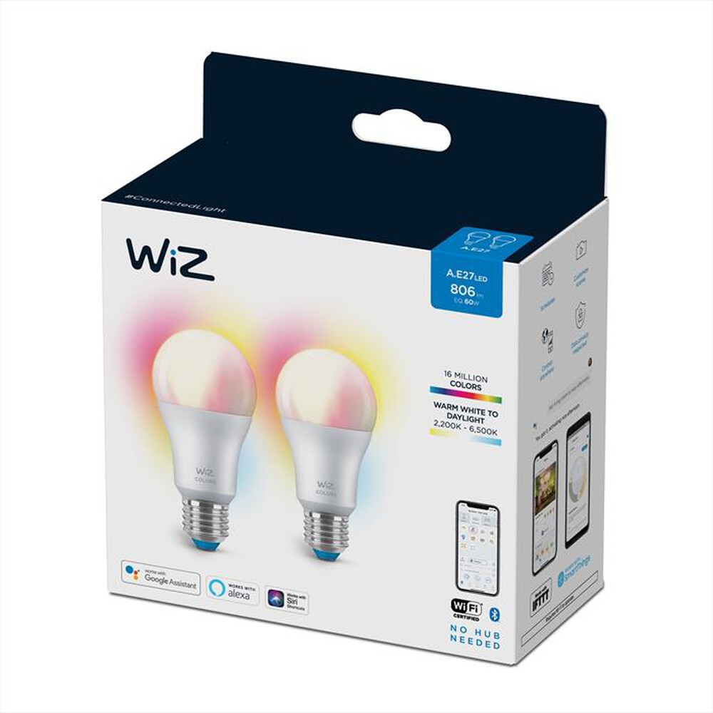 Immagine del prodotto WIZ - COLOR 2X GOCCIA SMERIGLIATA 60W E27-White