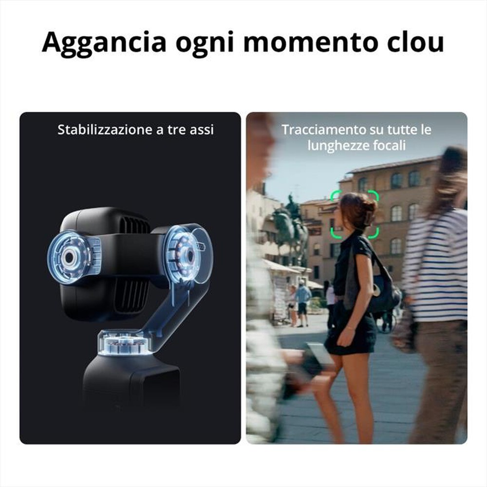 Immagine del prodotto DJI - Action cam OSMO POCKET 4P VLOG COMBO-NERA