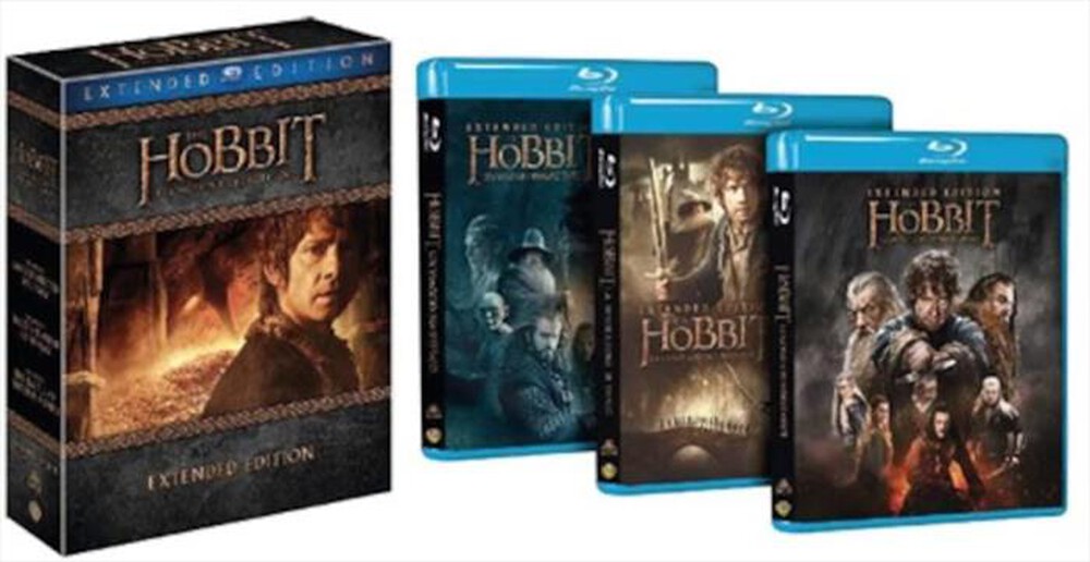 Immagine del prodotto WARNER HOME VIDEO - Hobbit (The) - Trilogia Extended Rimasterizzata