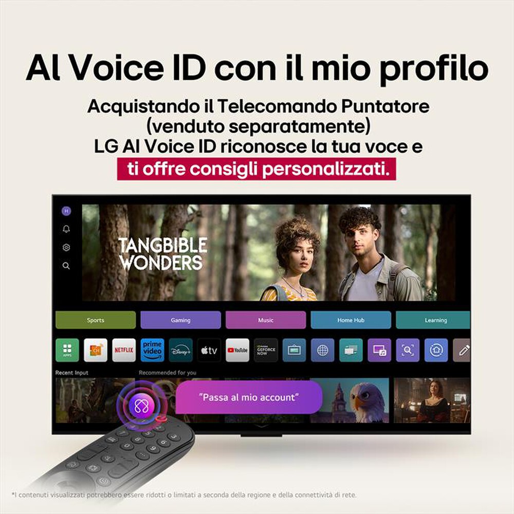 Immagine del prodotto LG - Smart TV LED UHD 4K 43" WEBOS AI 43UA74006LB-Blu
