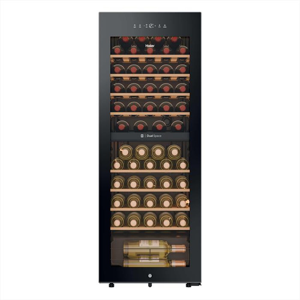 HAIER - Cantinetta HWS56GDG Classe G 56 bottiglie-Nero