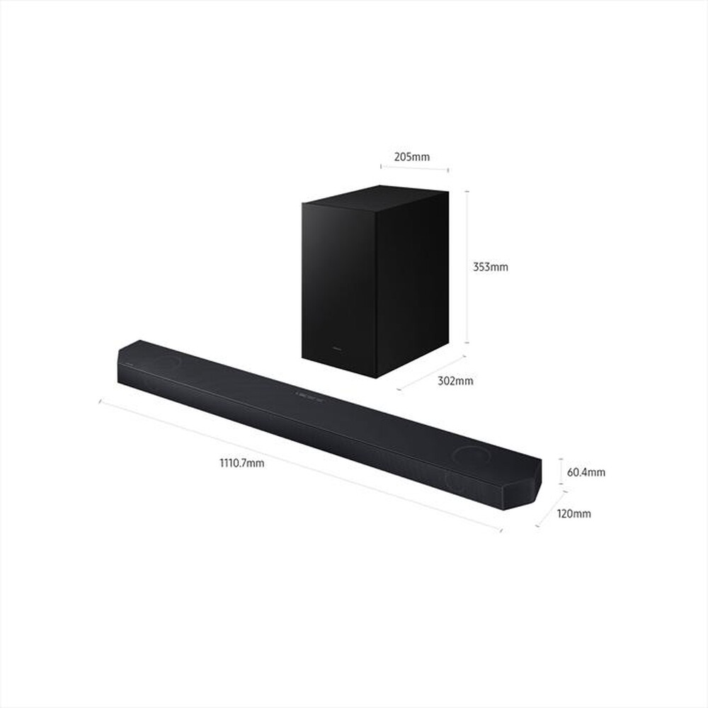 Immagine del prodotto SAMSUNG - Soundbar HW-Q600H/XC-Black