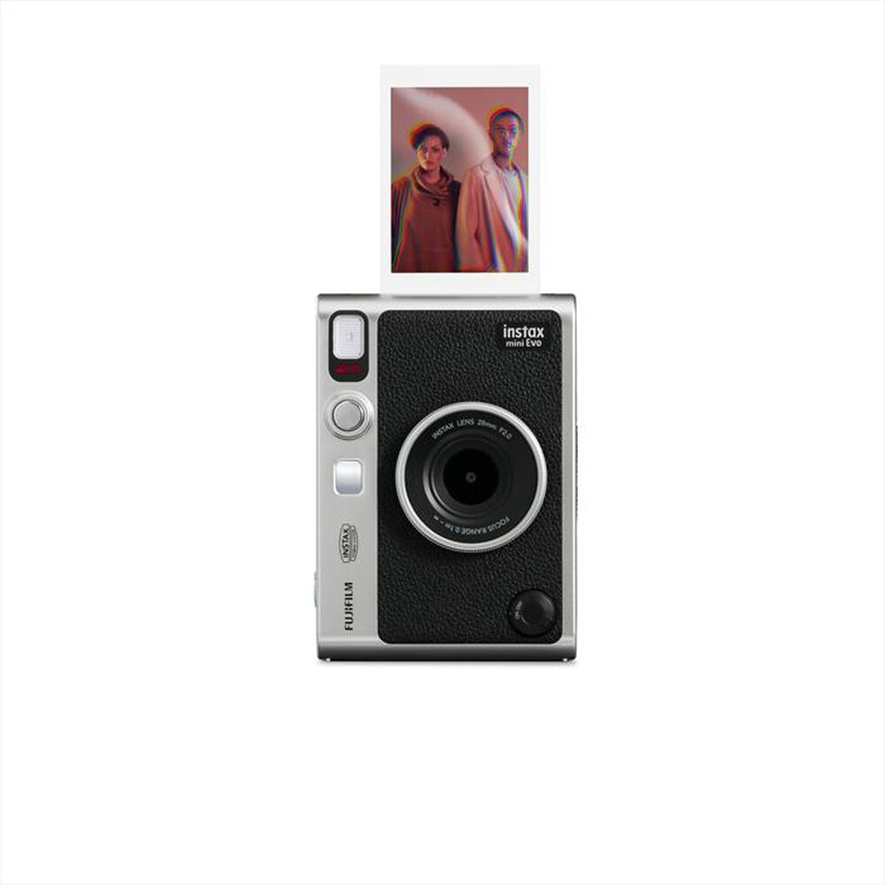 FUJI - Macchina fotografica INSTAX MINI EVO BLACK TYPE C-NERO