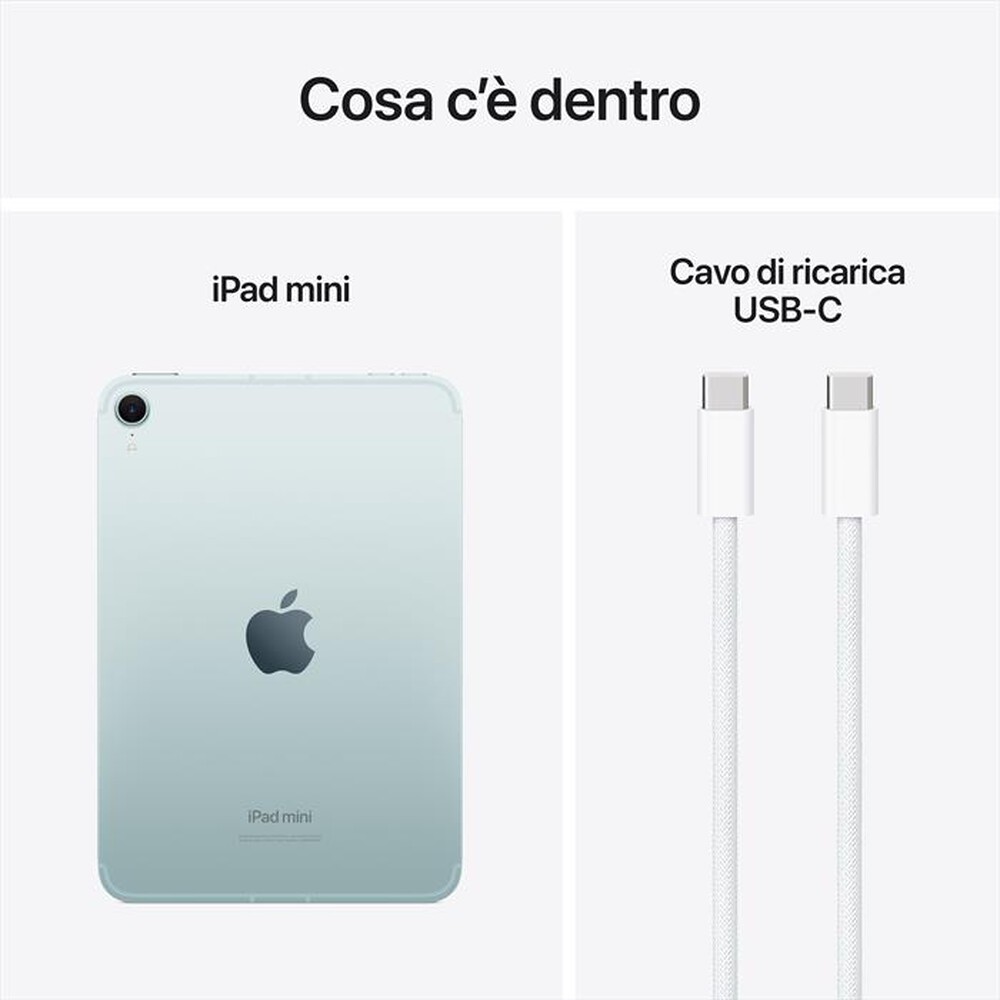 Immagine del prodotto APPLE - iPad Mini Wi-Fi + Cellular 128GB-Blu