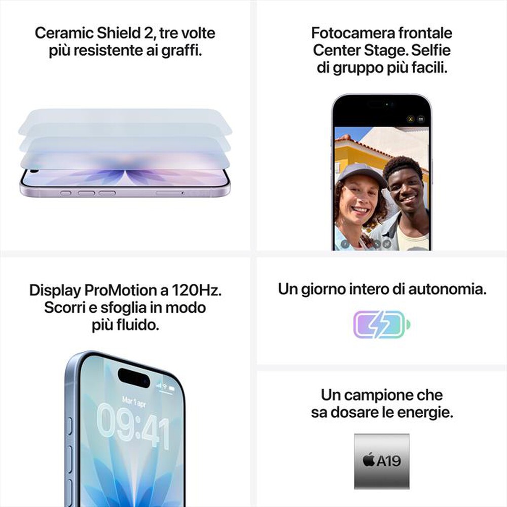 Immagine del prodotto VODAFONE - APPLE iPhone 17 256GB-Black