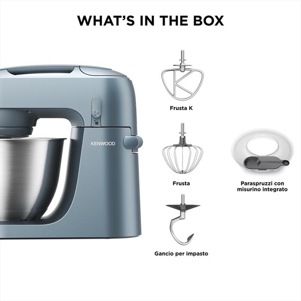 Immagine del prodotto KENWOOD. - Planetaria Kenwood Go KZM35.000GY-Grigio