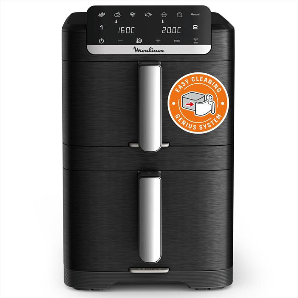 Immagine del prodotto MOULINEX - Friggitrice ad aria con doppia resistenza EZ7568F0-Nero