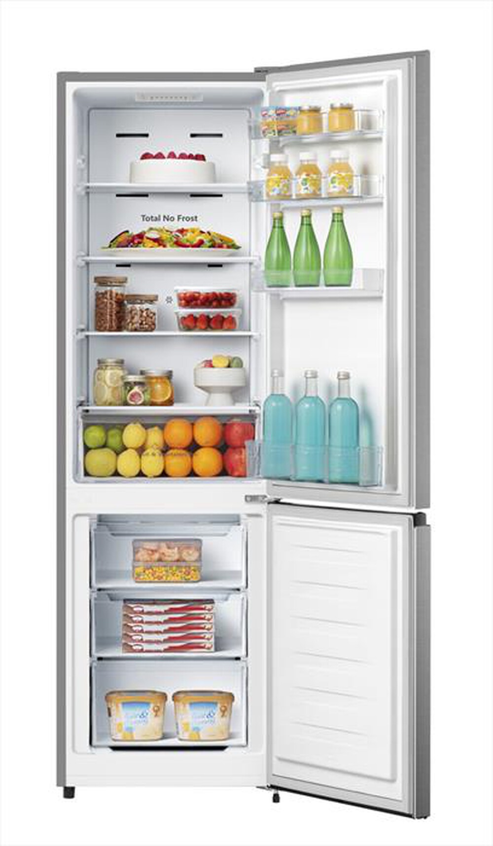 Immagine del prodotto HISENSE - Frigorifero combinato FCN255ACE Classe E 255 lt-Inox