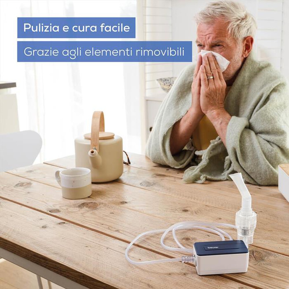 Immagine del prodotto BEURER - Mini aerosol a compressore IH 15-Bianco
