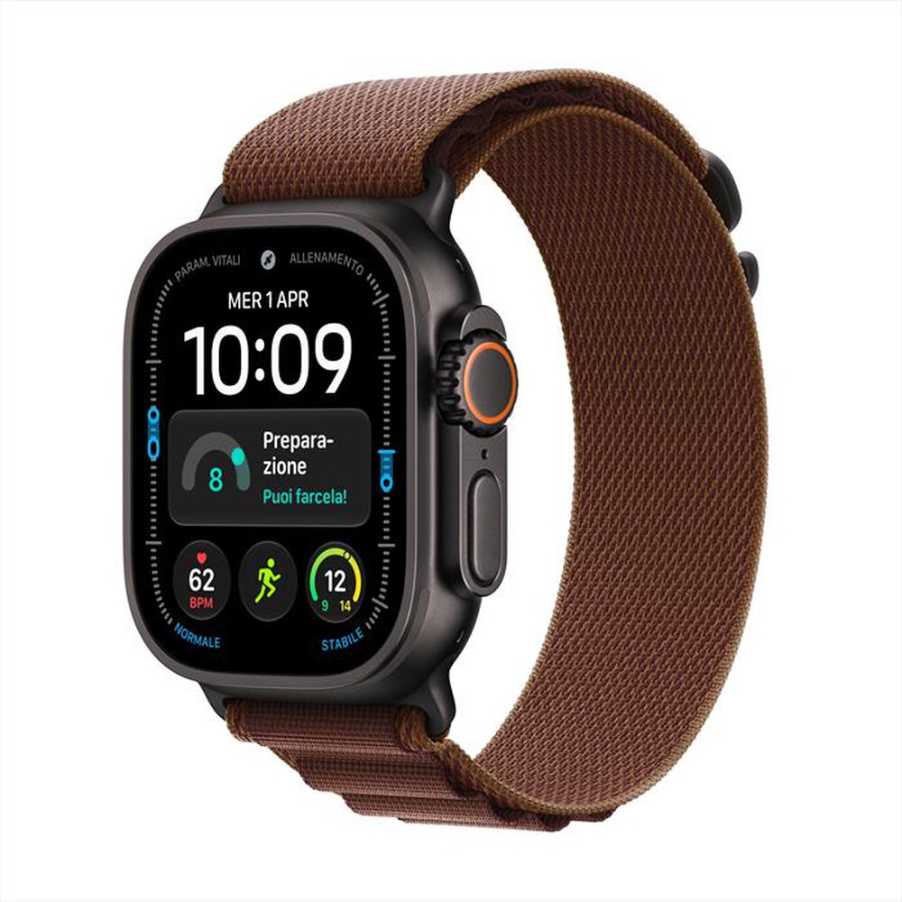 Immagine del prodotto APPLE - Watch Ultra 4 GPS + Cellular 49mm Titanio-Alpine Loop Borgogna - Medium