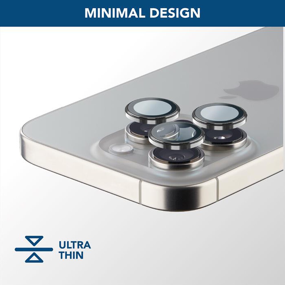 Immagine del prodotto CELLULARLINE - CAMERA LENS RING - IPHONE 16 PRO/16 PRO MAX-Transparent