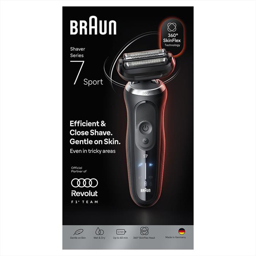 Immagine del prodotto BRAUN - Rasoio SHAVER 72-N1000S F1-NERO