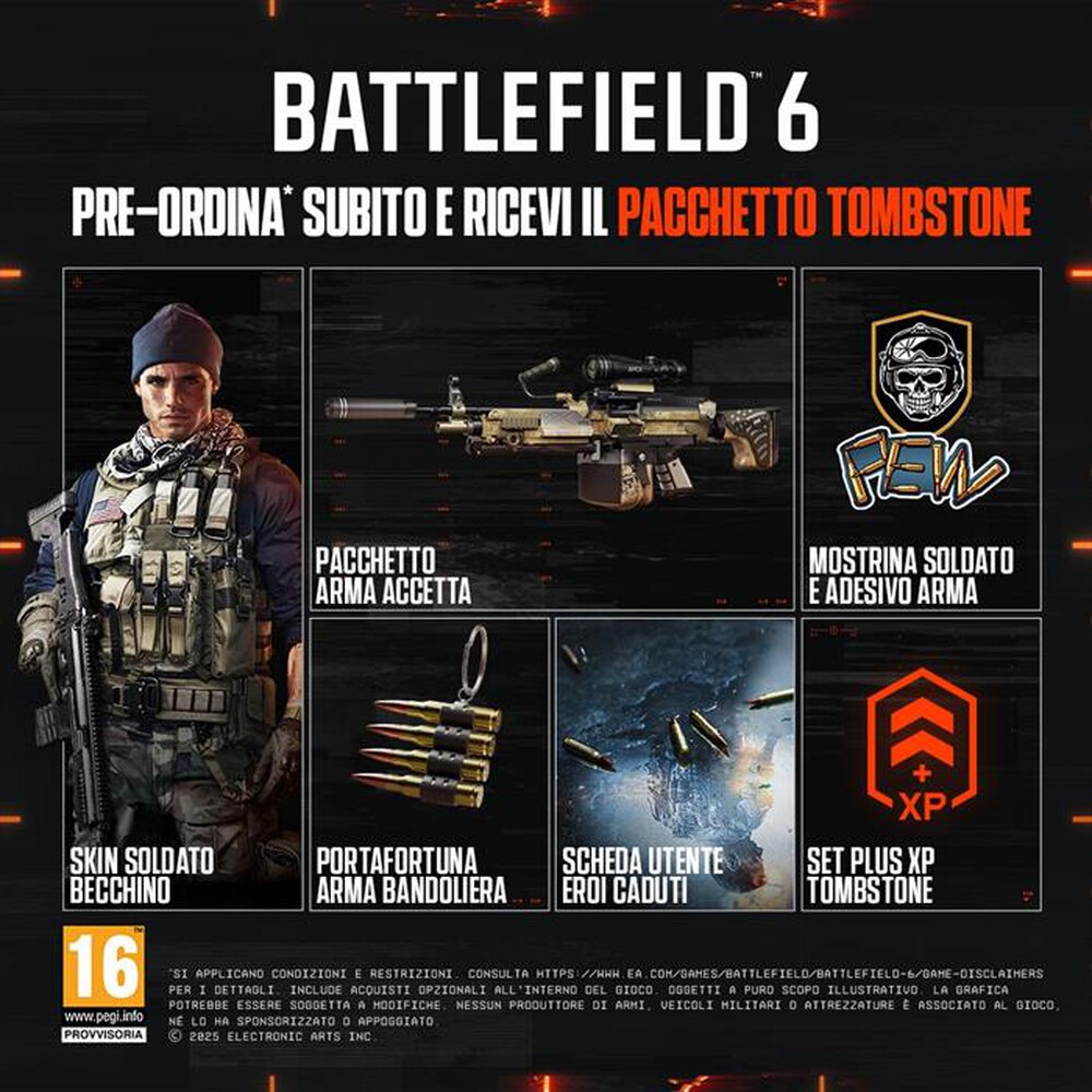 Immagine del prodotto ELECTRONIC ARTS - BATTLEFIELD 6 XSX
