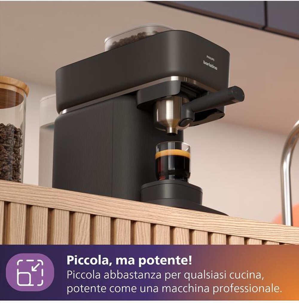 Immagine del prodotto PHILIPS - Macchina da caff&egrave; BARISTINA BAR300/60-Nero