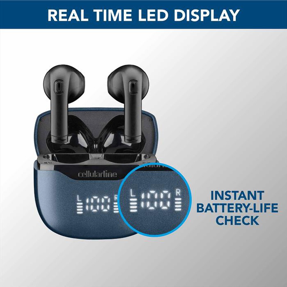 Immagine del prodotto CELLULARLINE - Auricolare bluetooth BTCOREPROTWSK-Nero