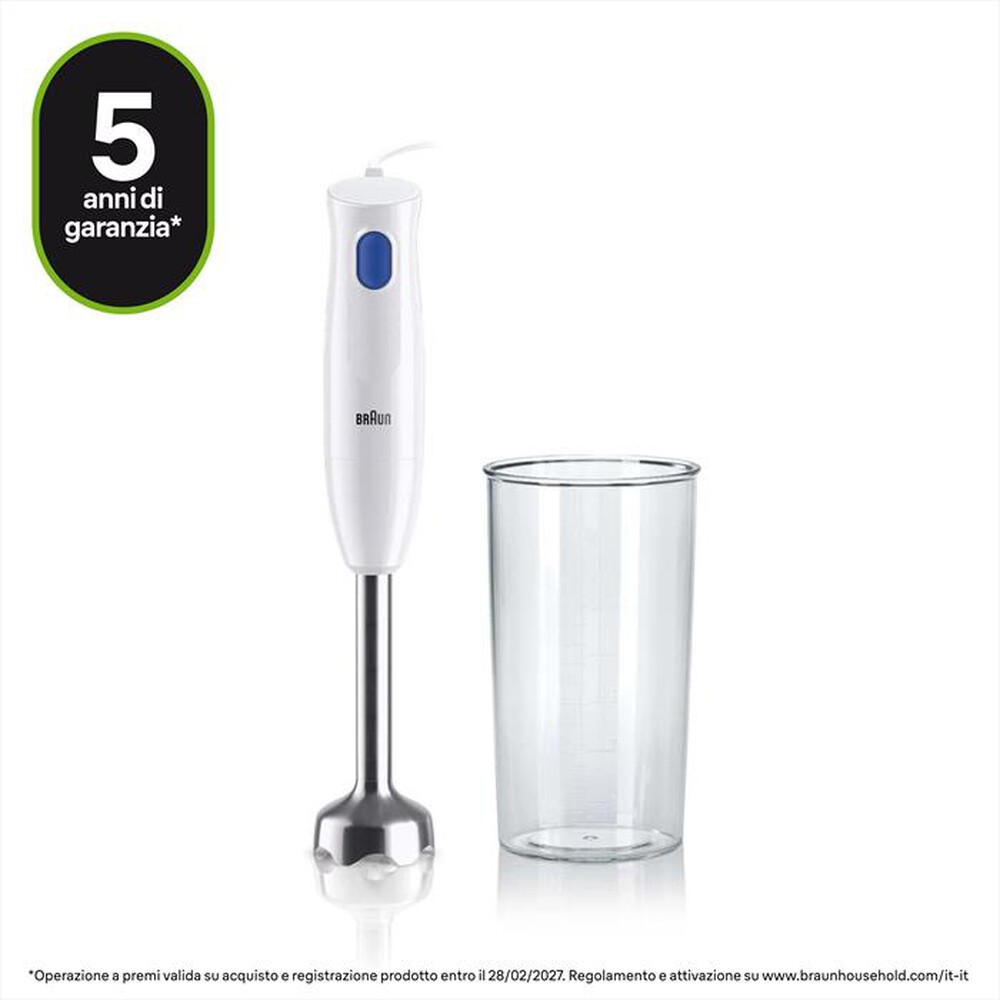Immagine del prodotto BRAUN - Minipimer MultiQuick 1 MQ10.001M-Bianco