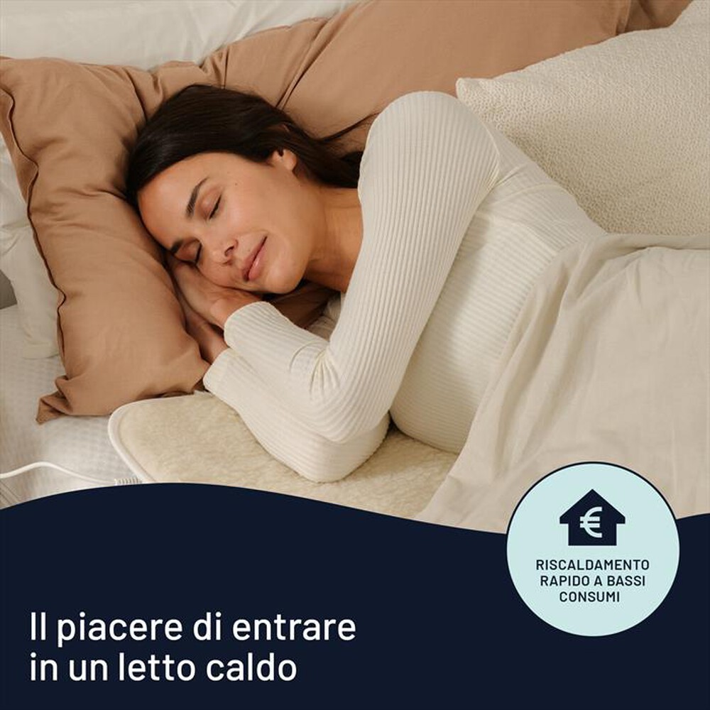 Immagine del prodotto IMETEC - COMFORT 2T 50% LANA E MERINO 150X80-bianco